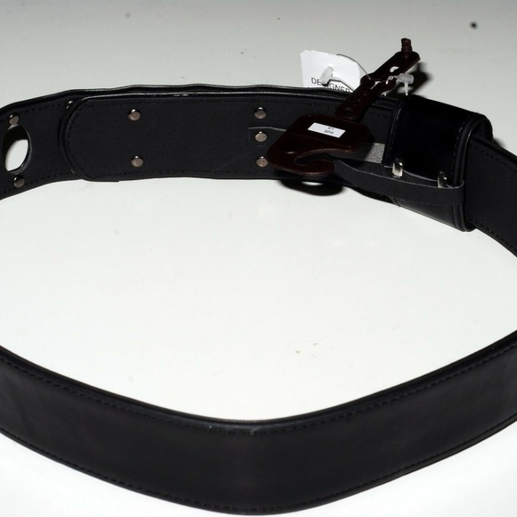 David Bitton Buffalo Turnbuckle Leather Belt 36" - Picture 6 of 8